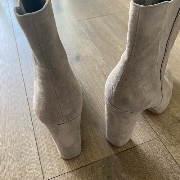 💥PRICE⬇️
STEVE MADDEN - Effect Grey Ankle Booties - 7M - - Picture 3 of 10